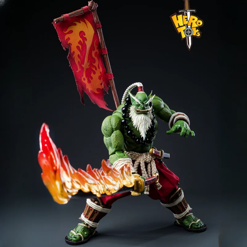 В наличии Hero Toys Sword Saint Orc Swordsman Master Samro 7-дюймовая фигурка которую можно сделать