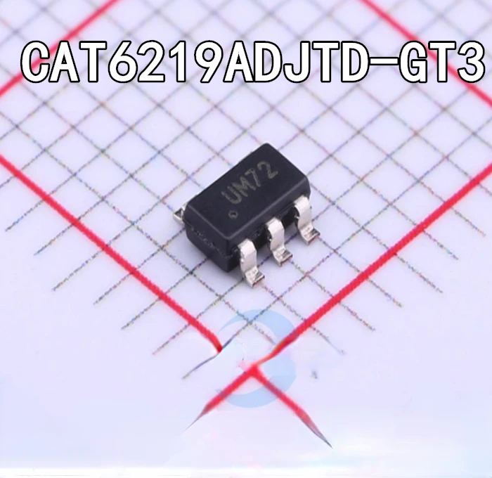 

10pcs New and original CAT6219ADJTD-GT3 CAT6219-ADJ SOT23-5 LDO Voltage regulator