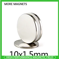 2050100pcs 10x1 5 rare earth magnets diameter 10x1 5mm small round magnets 10mmx1 5mm permanent neodymium magnets 101 5