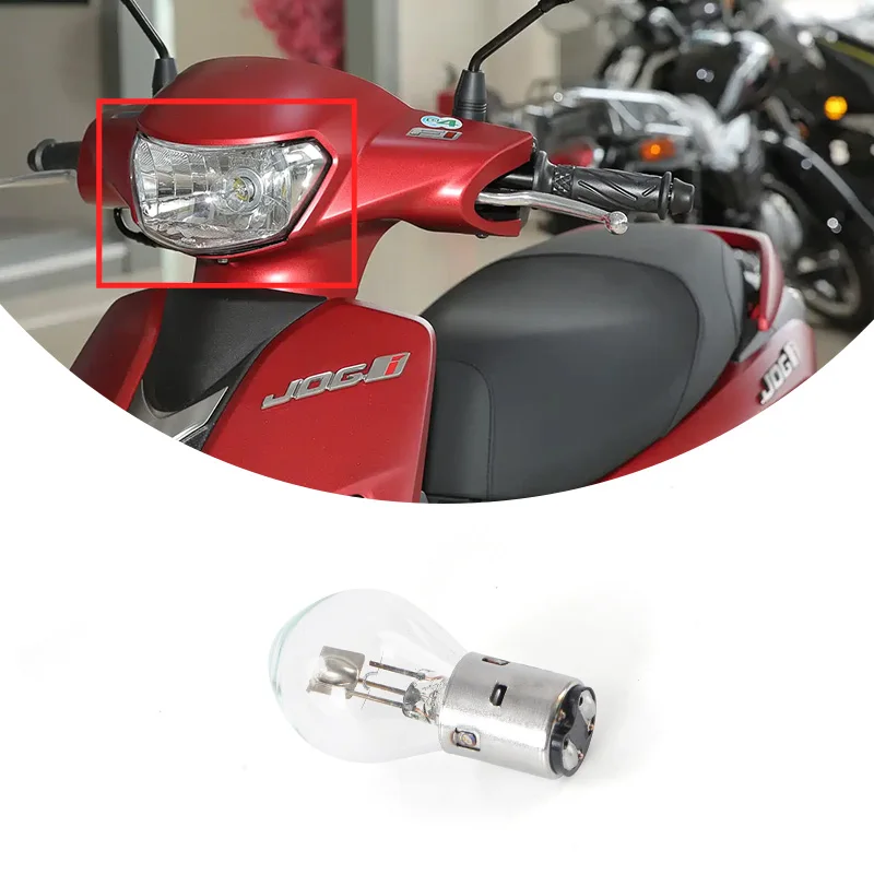 Фото Лампа фары для YAMAHA JOG i 125/LINGYING 125/LIYING 125/CYGNUS-Z 125/FUYI 125/FUXI 100/JOG 100, аксессуары для мотоциклов №2
