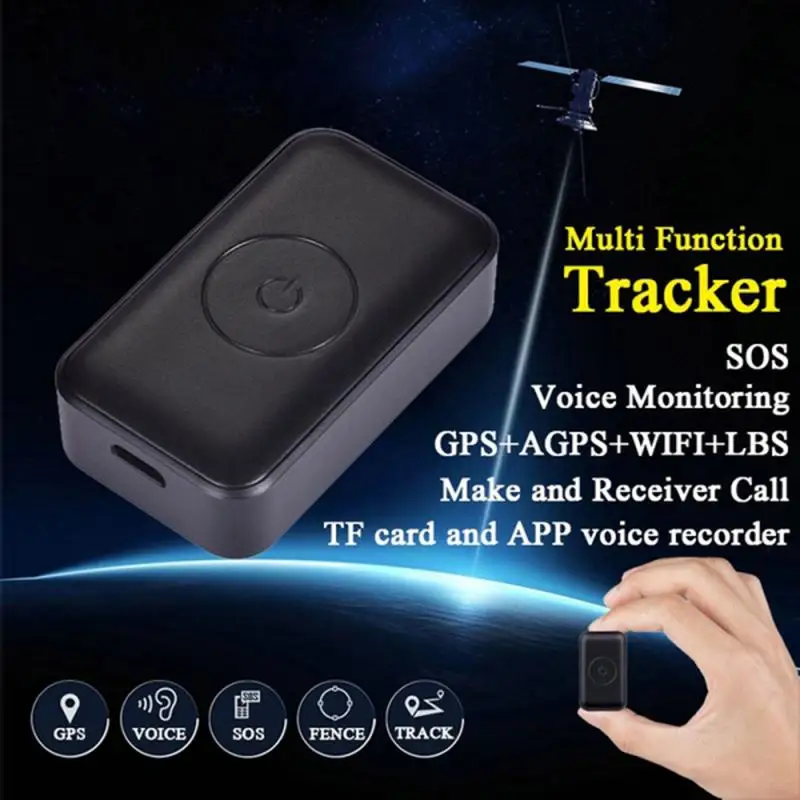 

Mini G30 GPS Car Tracker Real Time Tracking Anti-Theft Anti-lost Locator Strong Magnetic Mount GSM Message Positioner