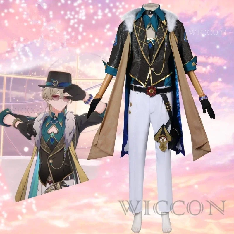 Honkai Star Rail Авантюрин Косплей Костюм Парик Игровая Униформа Топаз Колеги Interastral Peace