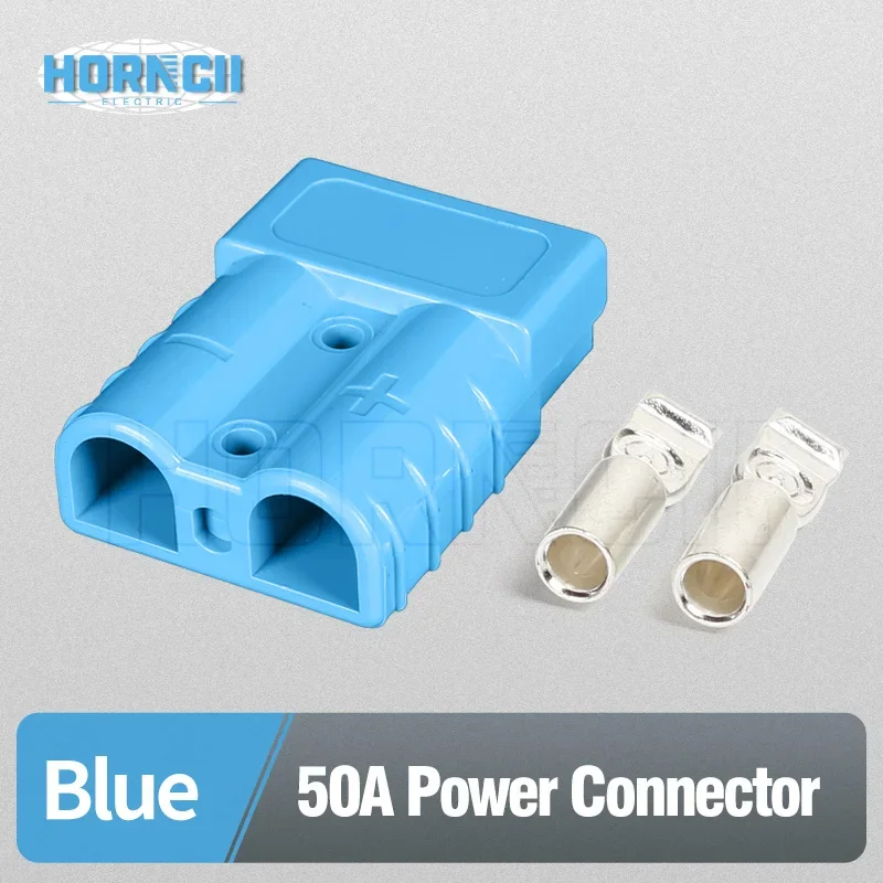 

HORNCII 2-контактный разъем питания 50А 600В DC