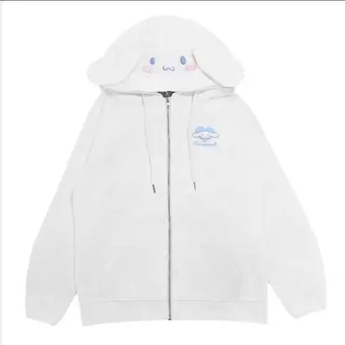 

Sanrioed Kawaii аниме мультфильм серия Kuromi My melody Cinnamoroll пудинг собака мода новый простой милый Джокер пальто принцесса подарок