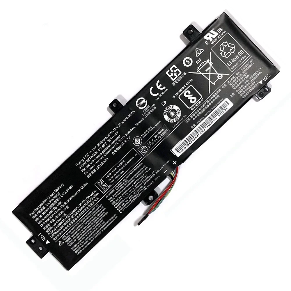 L15M2PB4 7 6 В 30 Втч оригинальный аккумулятор для ноутбука Lenovo IdeaPad xiaoxin 310-14ISK L15C2PB6 L15L2PB2