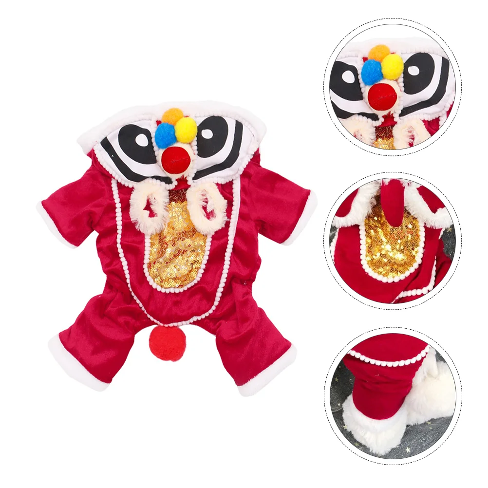 

Costume New Year Dog Clothes Festive Dance Clothes Dog Cat Outfit