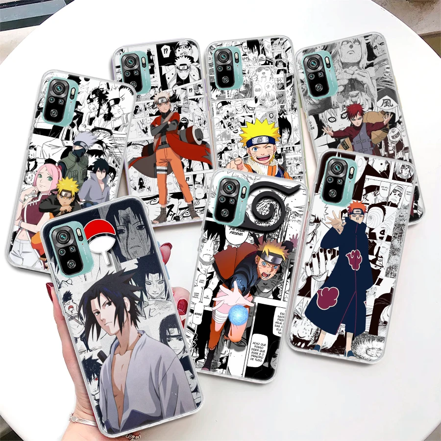 

Naruto Pain Kakashi Coque Phone Case For Xiaomi Redmi Note 10S 11 11S 11T 11E 10 Pro Max 9 9S 9T 5G 8 8T 7 6 5 5A 4X 4G Cover