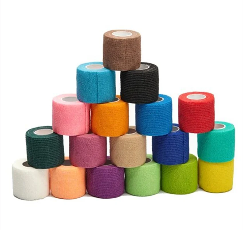 

1Pcs 4.5m Elastic Wrap Tape Hunt Disguise Elastoplast Self Adhesive Sports Protector Knee Finger Ankle Bandage
