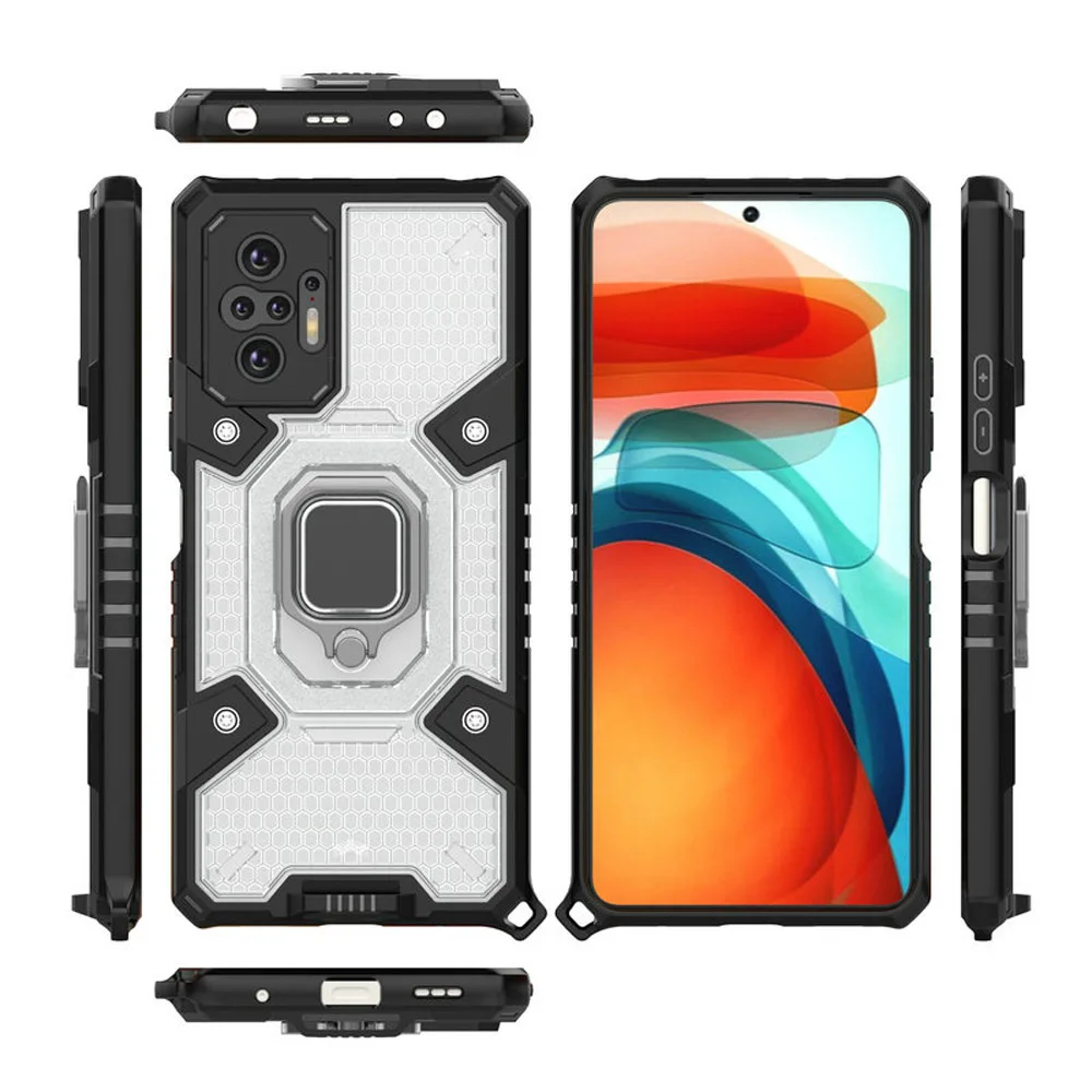 Poco M5s X3 NFC X4 11T Pro 5G Bumper Case Lens Back Cover for Xiaomi Redmi Note 11 T 10 S 10T 10S 4 X 3 GT F4 M4 Mi 12 12X Funda