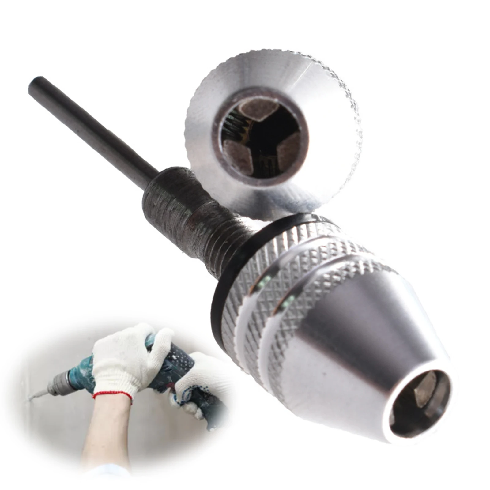 

Быстросменный патрон для дрели, 0,3-3,4 мм, переходник с шестигранным хвостовиком, преобразователь, инструмент, трехкулачковый патрон, патрон ...