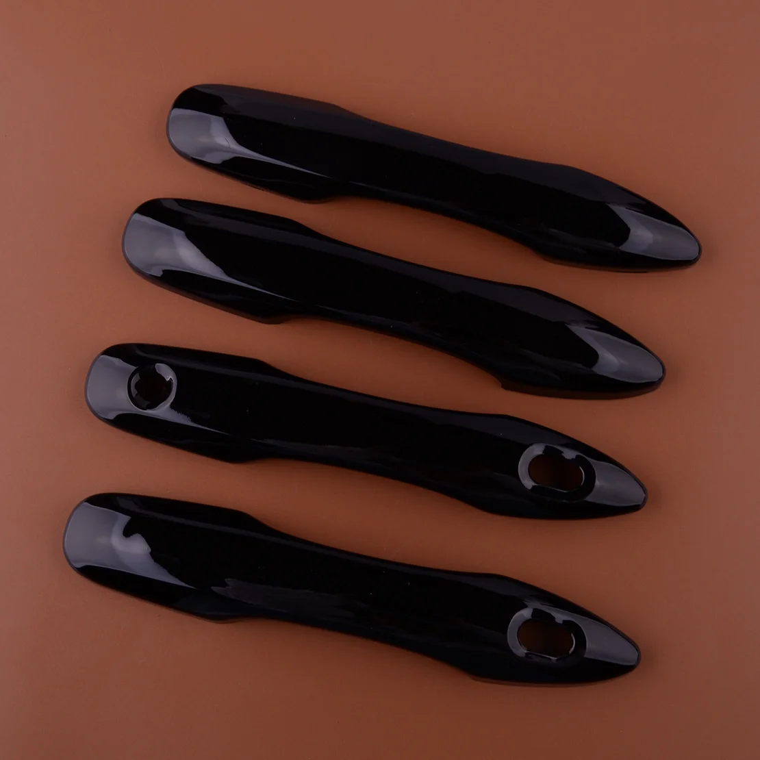 

4 шт. накладки на внешние дверные ручки с умным входом, черные, подходят для Toyota Corolla Hatchback 2019 2020 2021 2022 2023 ABS