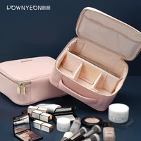 rownyeon luxury stock no moq oem mackeup travel cosmetics bag carry case for makeup