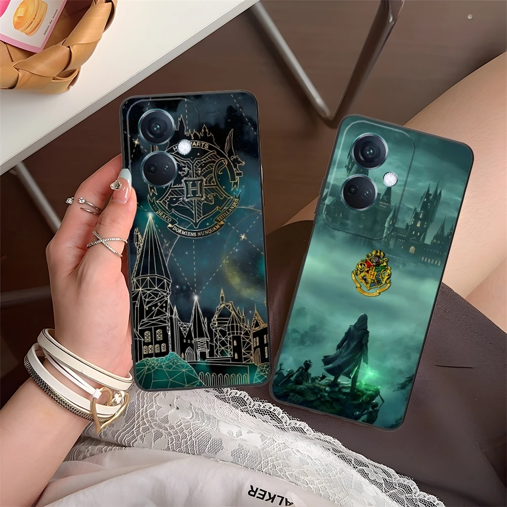 Чехол для мобильного телефона с рисунком H-Хогвартс черный мягкий чехол OPPO Find X5 X3