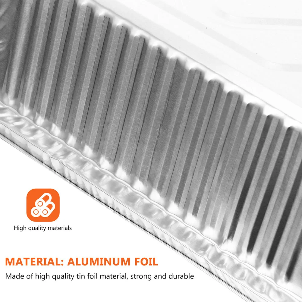 30 шт. жестяная коробка для гриля контейнеры пищевых продуктов с крышками уличная