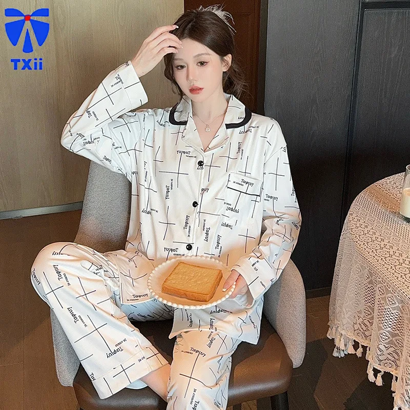 Немецкие бархатные пижамы женские осенне-зимние шлифовальные кардиганы с