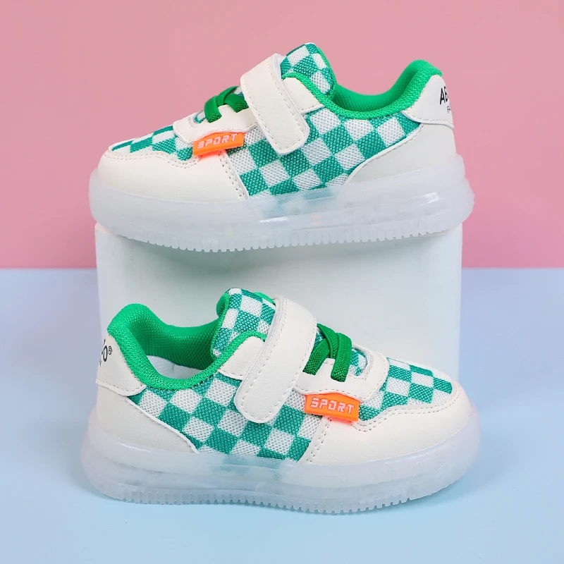 

2022 Children's Led Shoes Boys Girls Lighted Sneakers Glowing Shoes for Kid Sneakers Boys Baby Sneakers with Luminous Sole Flats