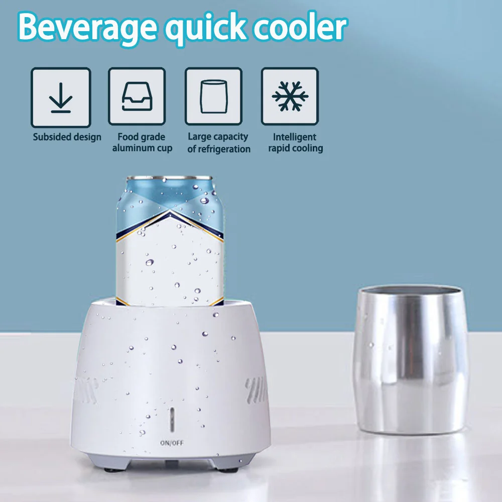 

Beverage Fast Cooler Cup Electric Beer Bottle Can Water Soda Drinks Cooling Mug Ice Bags Barware Bar Tool Accessories Cooler