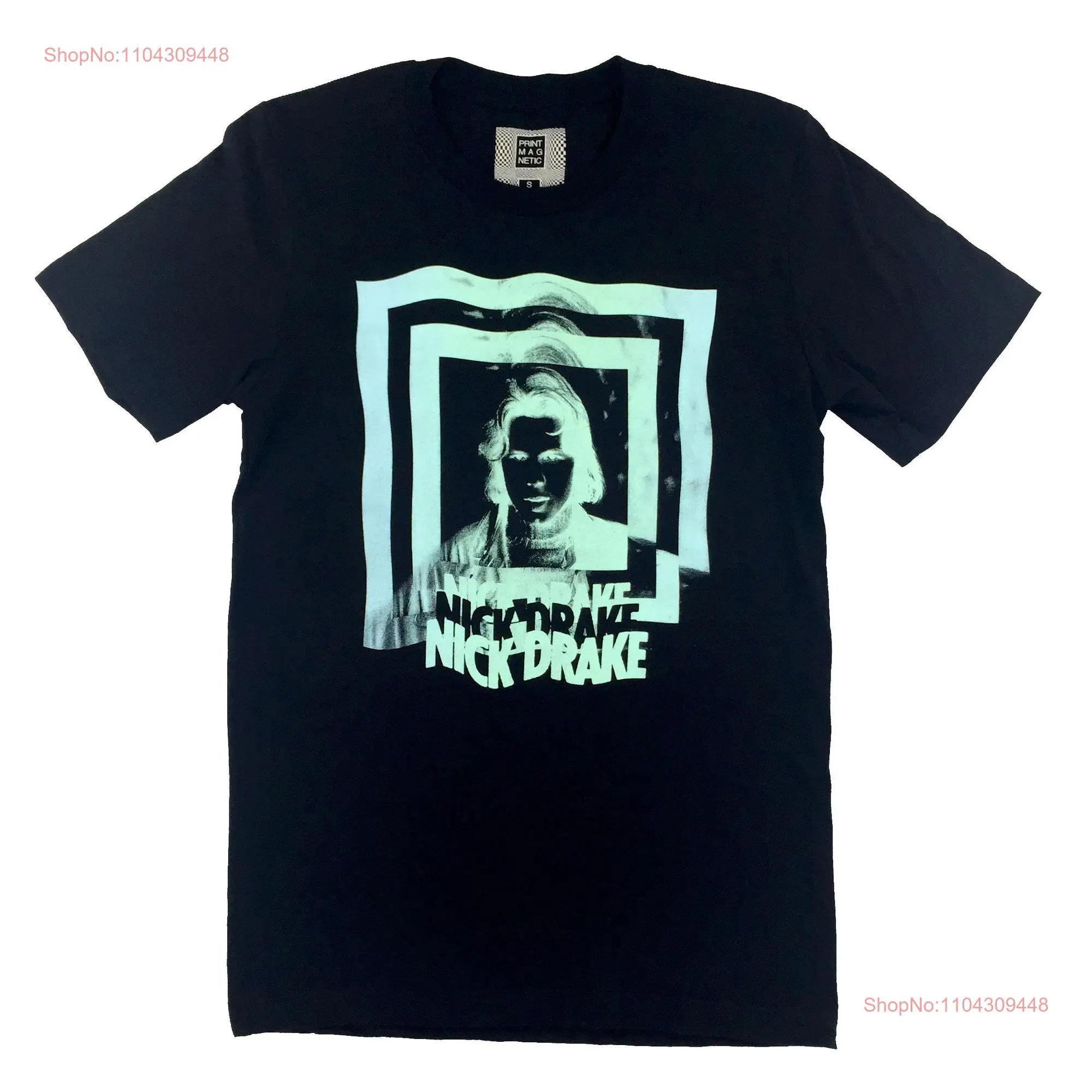 Nick Drake Hand T shirt long or short sleeves
