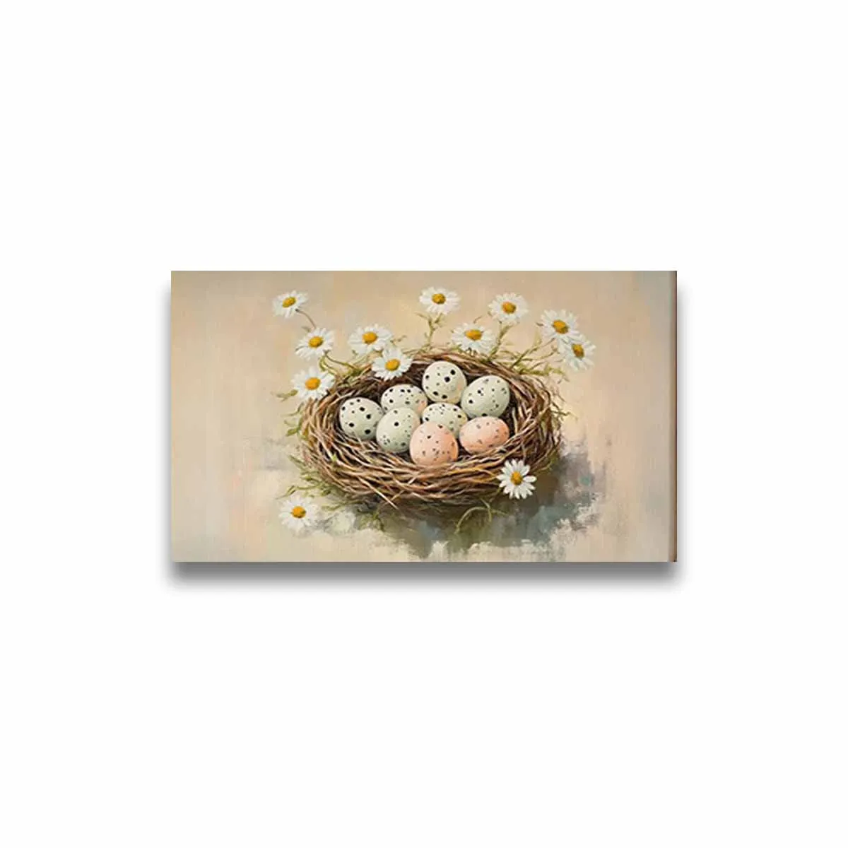 

Абстрактная картина на холсте с изображением пасхального кролика