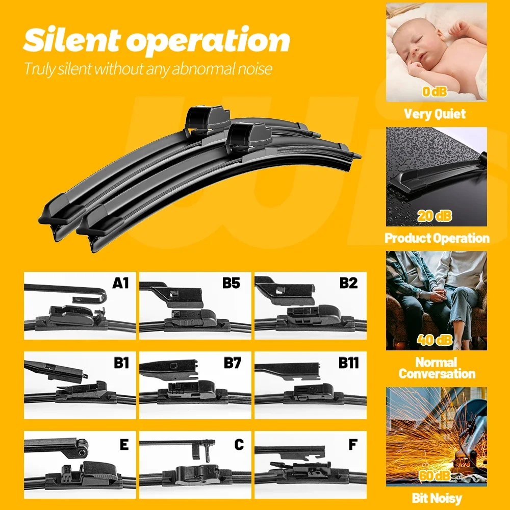 Передняя щетка стеклоочистителя для Citroen Berlingo e-Berlingo K9 Peugeot Partner Rifter Vauxhall Opel Combo E