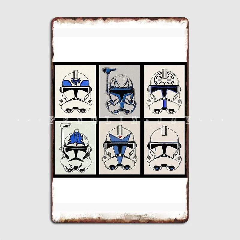

Клон Troopers, хорошие солдаты, следуйте заказам, металлический знак, постер, создайте клубный жестяной знак, постер