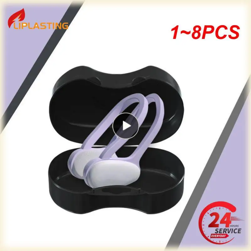 

1~8PCS Silicone Sleeping Ear Plugs Sound Insulation Ear Protection Earplugs Anti-Noise Plugs for Travel Soft Noise Reduction