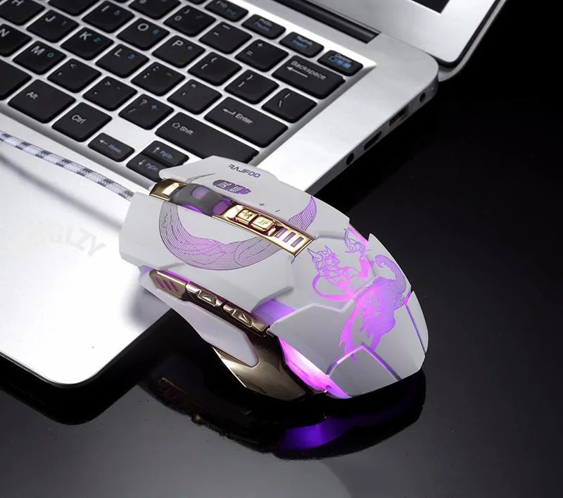 

Мышь Компьютерная MRGLZYSC100, 2400DPI, 7 клавиш