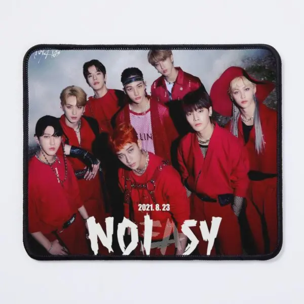 Stray Kids Not Easy  Mouse Pad Anime Mat Gamer Play Printing Keyboard Table Computer Mousepad Desk PC Mens Carpet Gaming