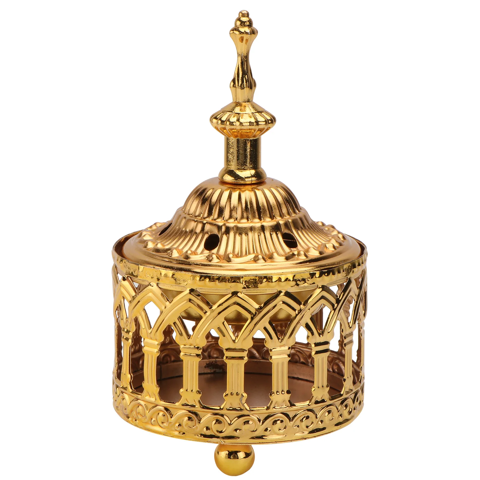 

Burner Holdercandlestick Stand Iron Cone Stick Vintage Holders Censer Metal Home Adornment Aroma Ornament Wax Melting