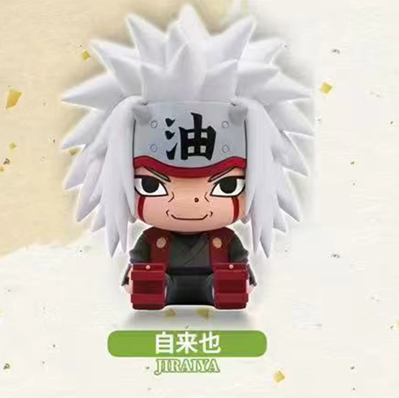 Оригинальная коллекционная фигурка EAKI NARUTO Shippuden Sticky Sit Series Blind Box: Наруто Узумаки, Саске Учиха, аниме-фигурка, загадочная коробка, модель-украшение (art.: 3920d91b48138) - 3920d91b48138
