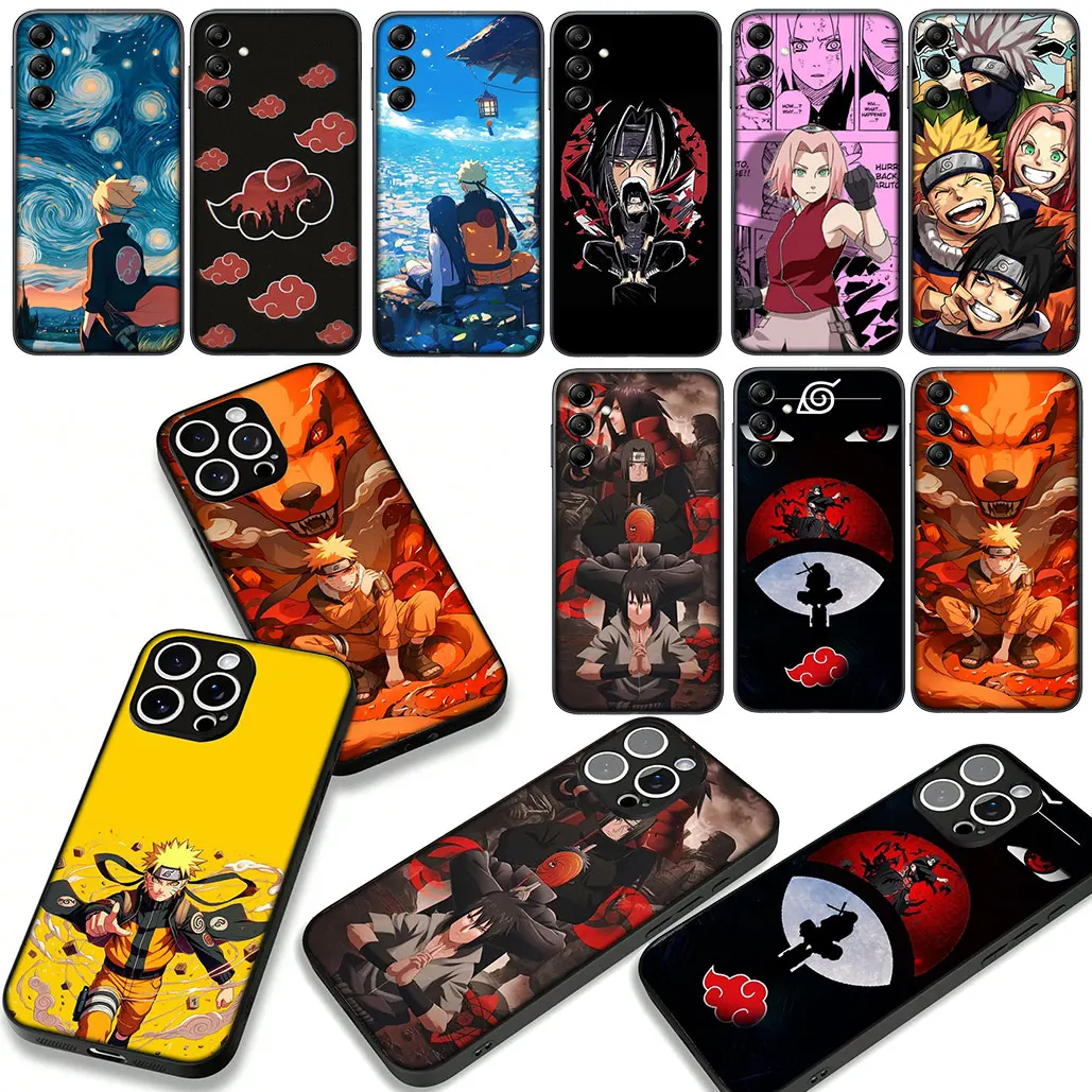 Фото Чехол для телефона Itachis Akatsukis Uchihas Sasukes для Xiaomi Redmi Note 11 9 8 7 10 Pro 14C 7A 9A 9T 10A 10C 11A 9C NFC Чехол №3