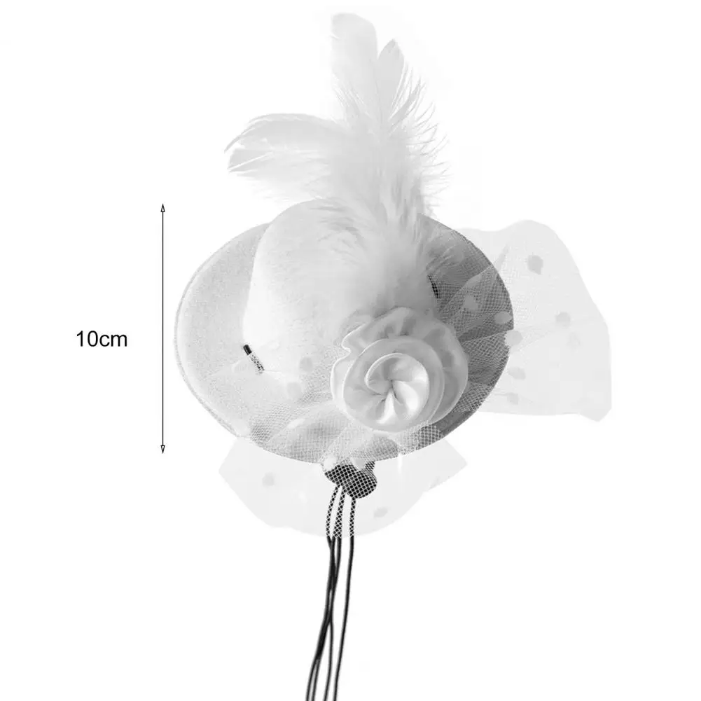 

Pet Hat Adjustable Non Woven Fabric Soft Texture Lovely Fashion Pet Dog Cat Cap Pet Cap for Kitten