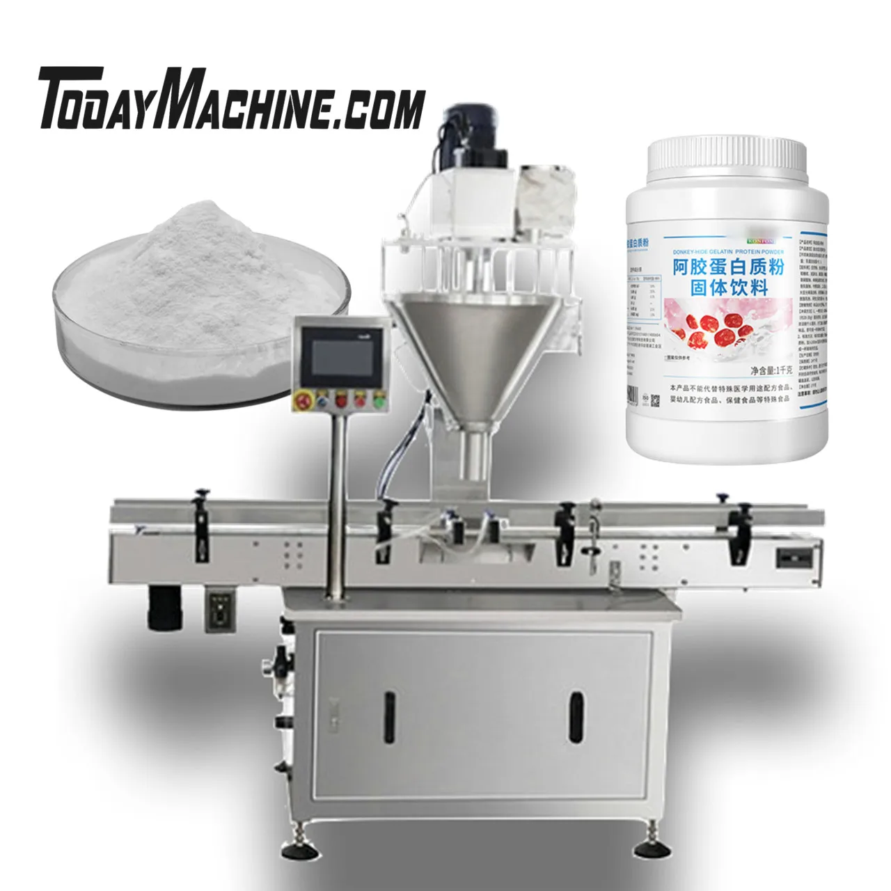 Автоматическая машина для розлива порошка молока в гранулах чили различная