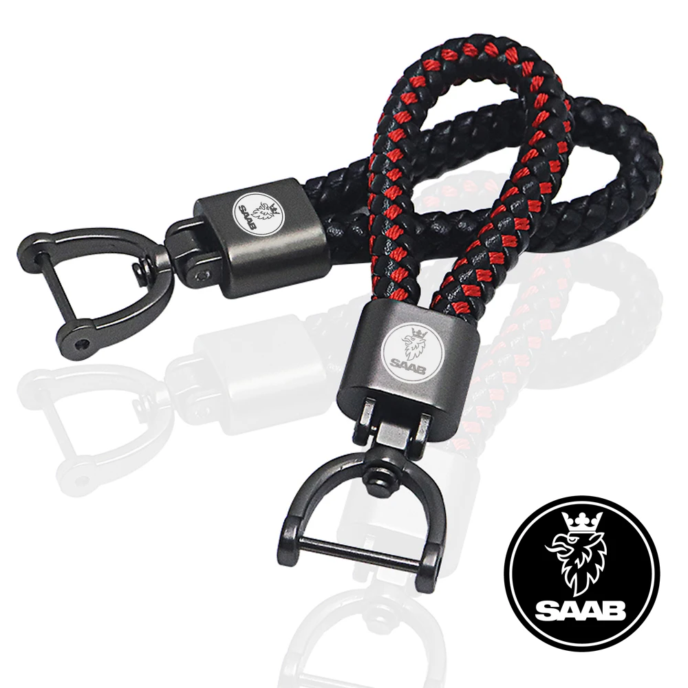 

Для saab 9-2X 9-3 9-5 9-7x 9-7 9-4x автомобильный кожаный брелок автомобильные аксессуары