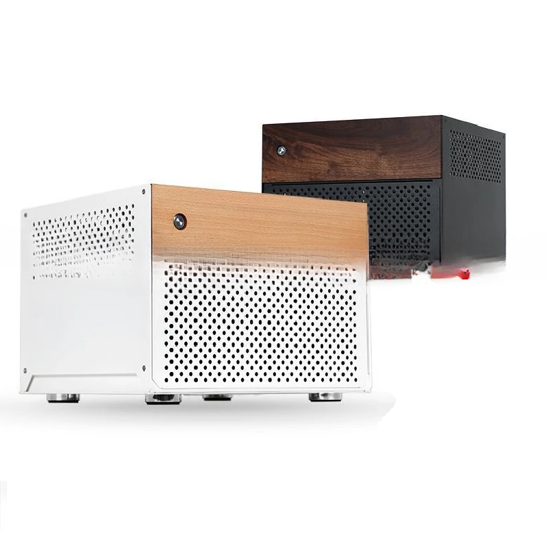 

Matx Small Compact Chassis 8 Drive Hard Drive NAS Home Storage Server Hot Swap Chassis