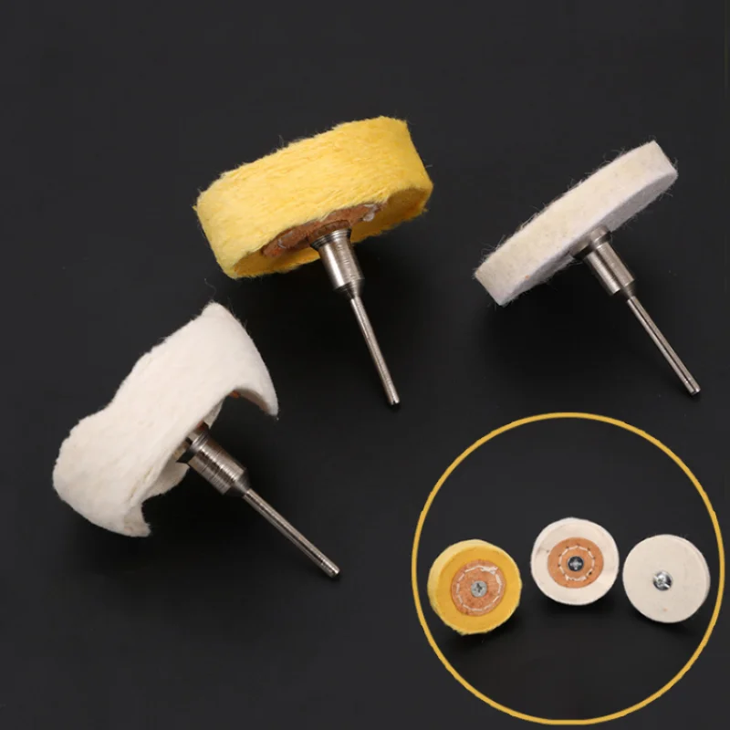 

50mm Polishing Wheel Cloth Buffing Wheel Gold Silver Jewelry Mirror Polish Pad For Grinder Power Tool Accessories