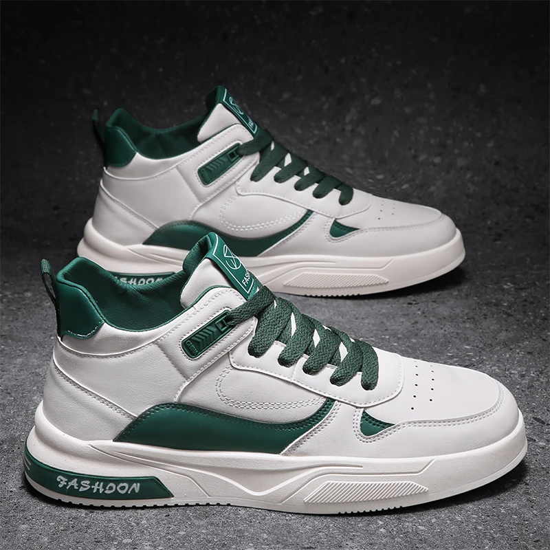 

CYYTL/мужская обувь, повседневные кожаные мужские кроссовки на плоской подошве, уличные походные модные прогулочные нескользящие дизайнерск...