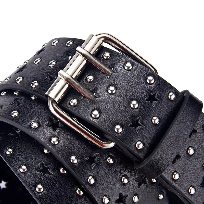 

women belt new punk fashion belts for women High-quality belt Single Stomata Retro Jeans belt ornaments belts women2021New