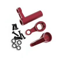 aluminum steering components servo saver with bearing 9545 for 18 traxxas sledge rc car upgrades parts