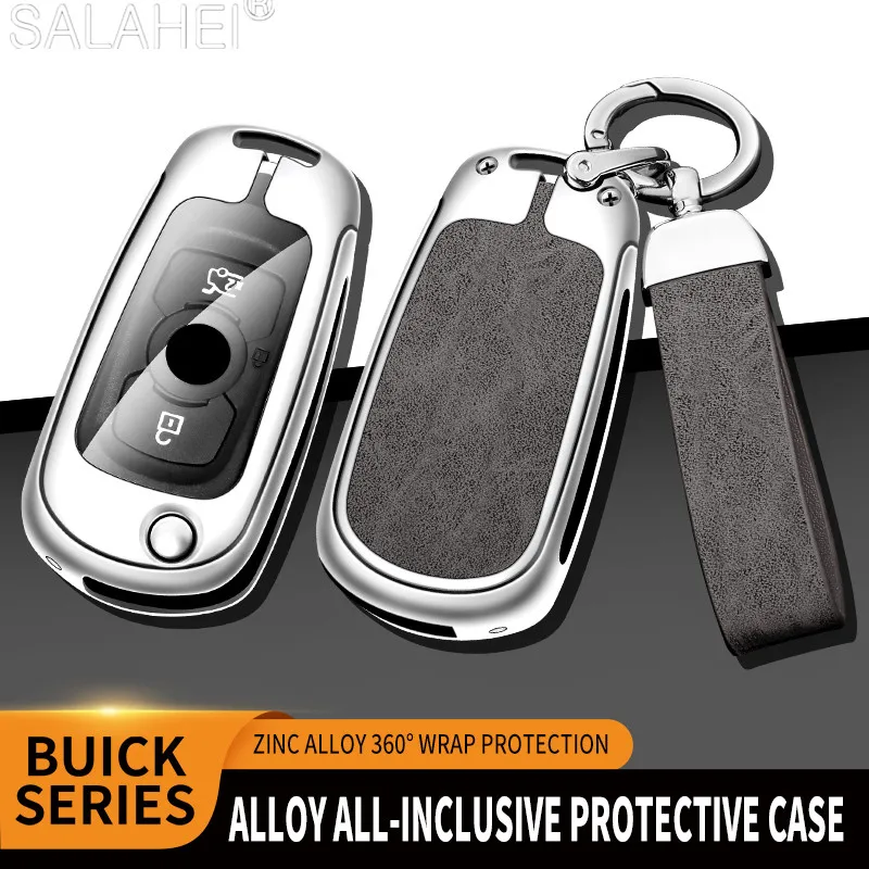 

Zinc Alloy Car Flip Key Cover Shell For Buick VERANO ENCORE GX GL6 2019 2020 2018 For Opel Vauxhall Astra K Corsa E Accessories