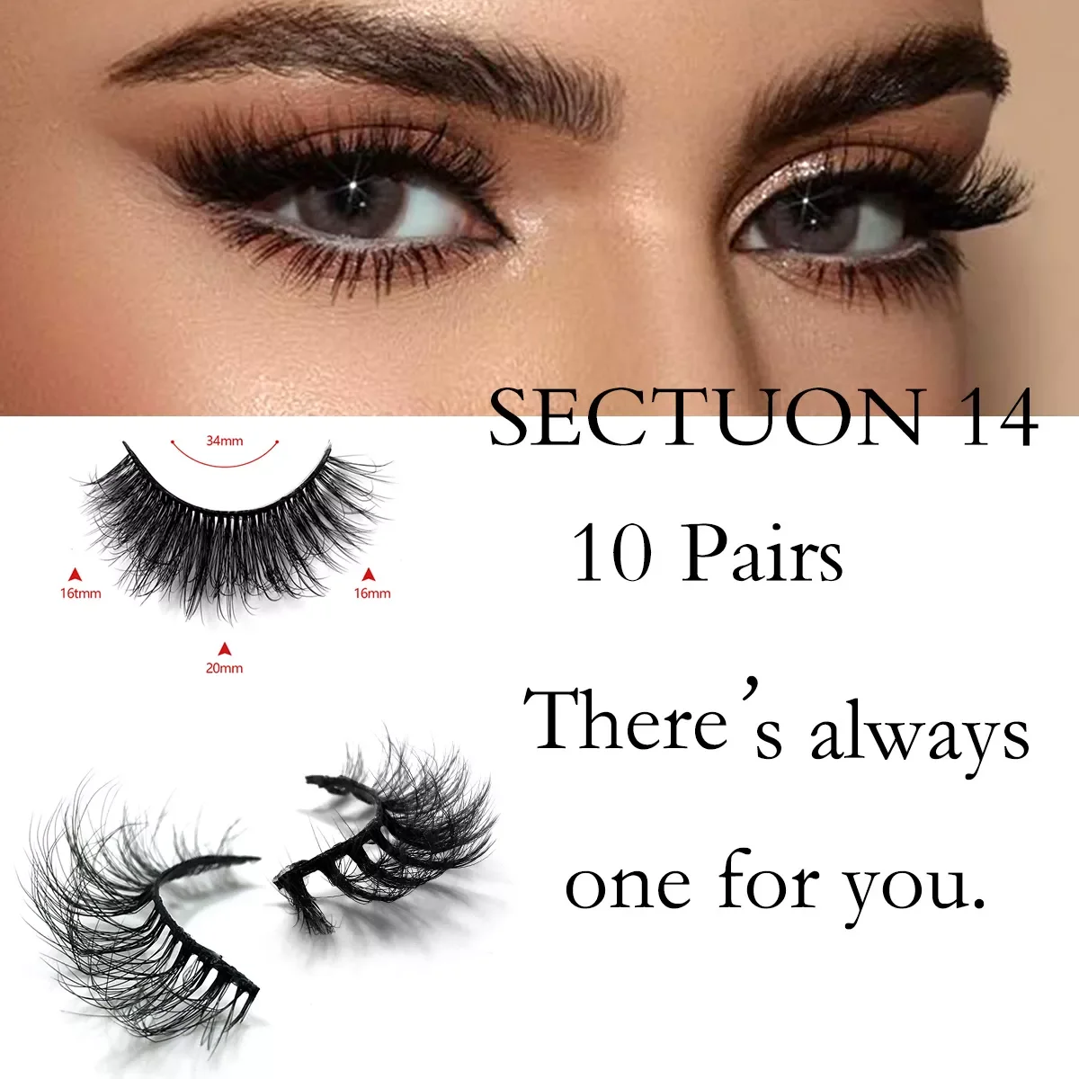

3D Mink Lashes Natural False Eyelashes Dramatic Eyelashes Faux Cils Makeup Wholesale Eyelash Extension maquiagem H13