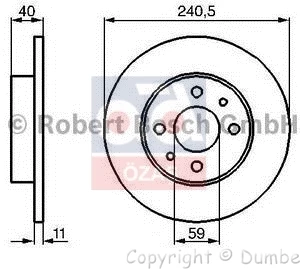 

986478342 for ten brake mirror (disc) TEMPRA TIPO PUNTO PANDA MAREA BRAVO topo ALFA ROMEO