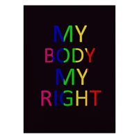 our body our lives garden flag womens rights are human rights abortion law banner support feminism social feminist movements