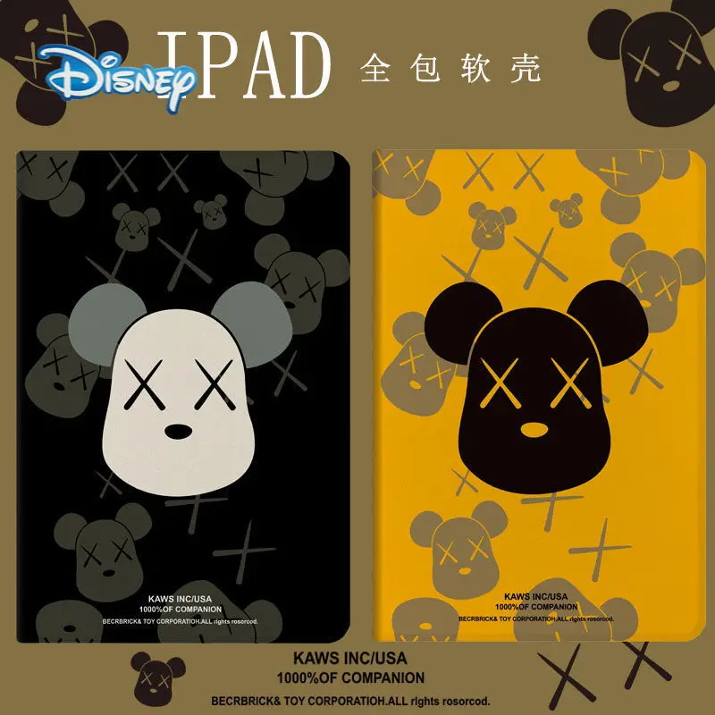 

Disney Cartoon Tablet Flip Case For iPad 9.7 Air 2 3 4 Mini 4 5 6 iPad 2018/2019/2020/2021 10.2 10.9 Kawaii Protective Covers