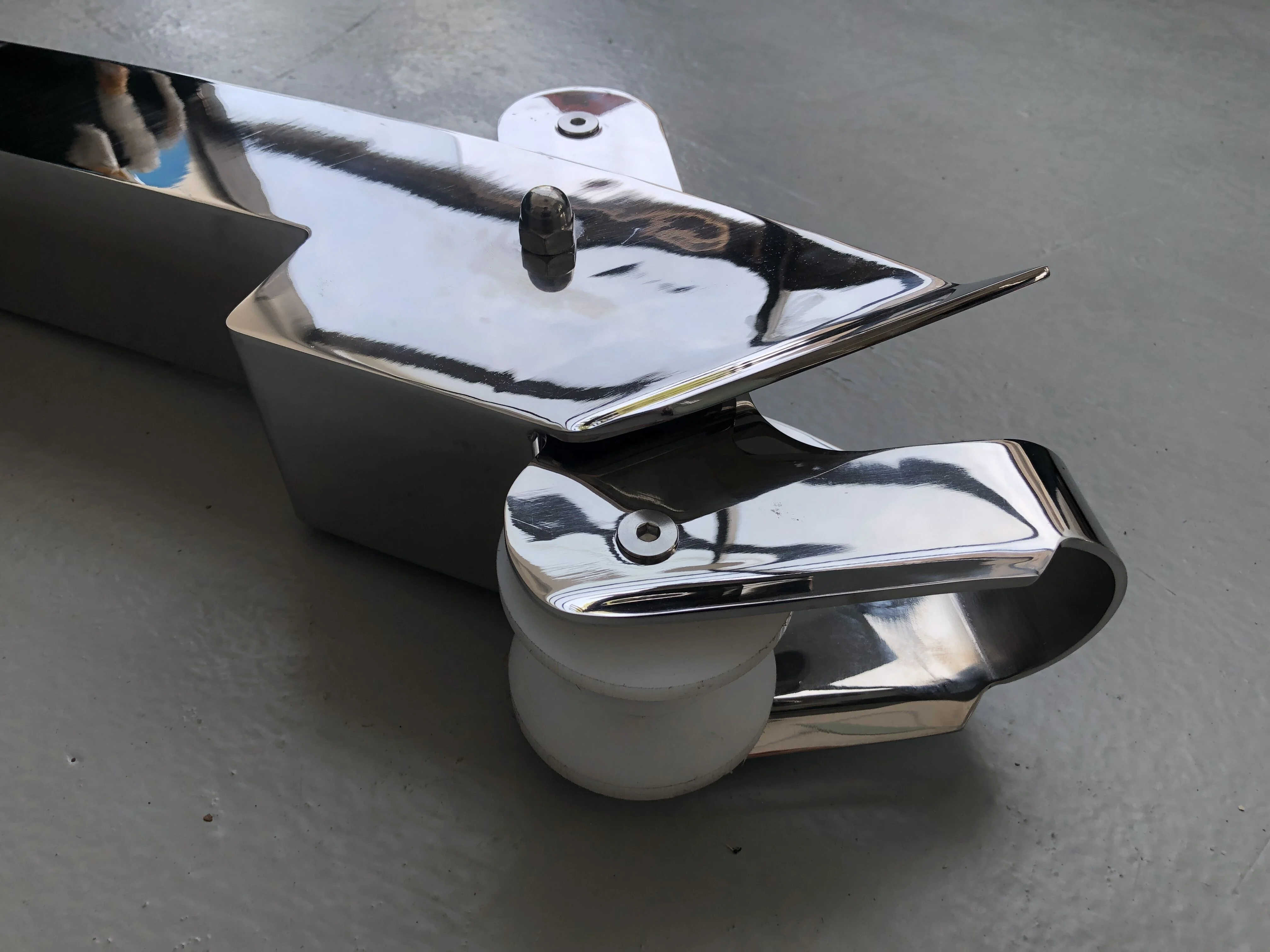 АКСЕССУАРЫ ДЛЯ РОЛИКОВОЙ ЛОДКИ ЯКОРОВОЙ ЛЮБИТЕЛЬ ИЗ НЕРЖАВЕЮЩЕЙ СТАЛИ РЫБОРНОЙ