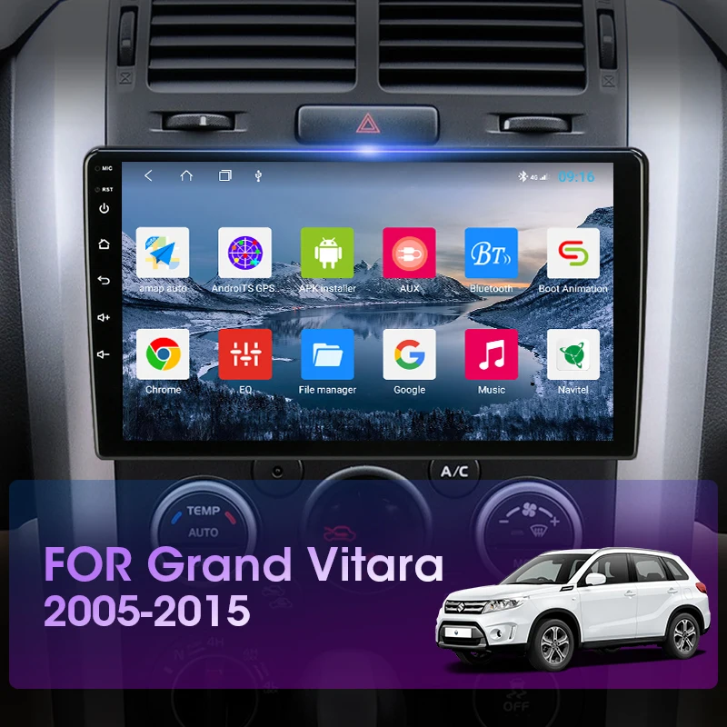 Автомагнитола 2 din на Android 11 мультимедийный видеоплеер с GPS-навигацией для Suzuki Grand