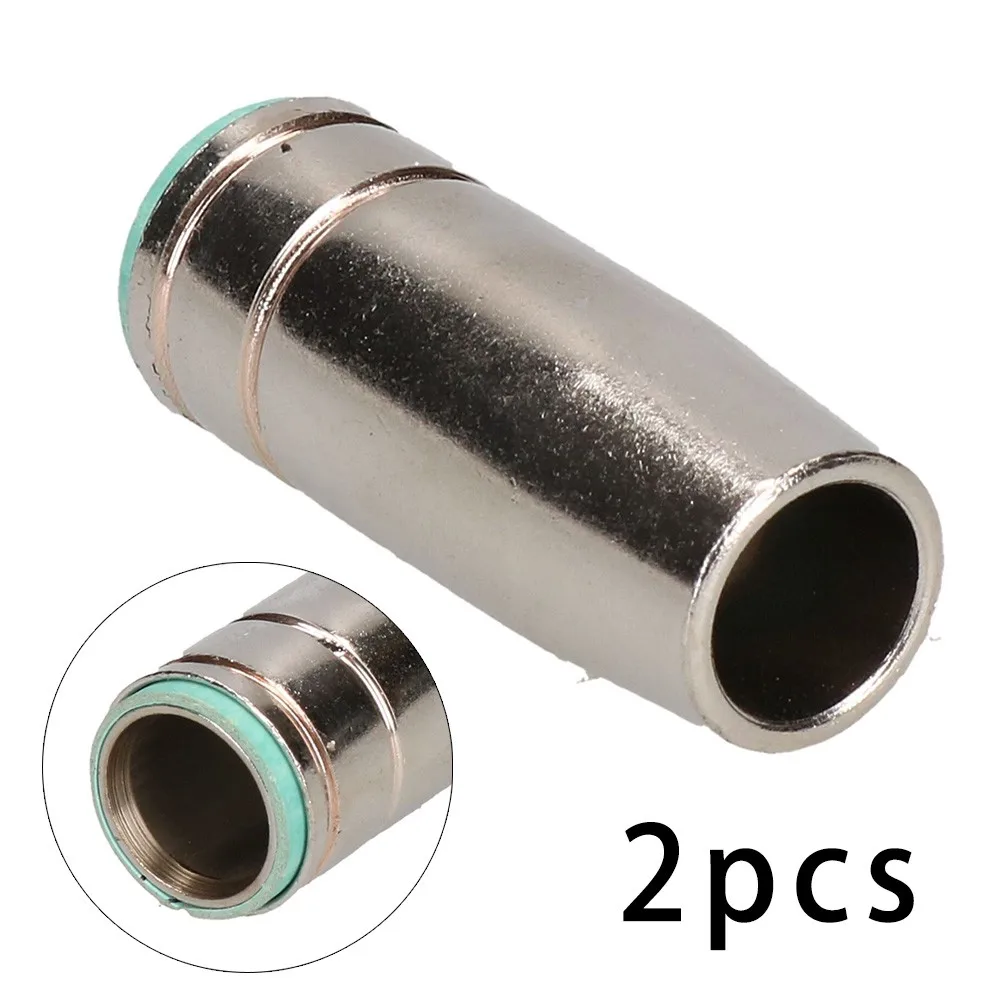 

2pcs Conical Nozzle Shroud Binzel Style Welding Welder MIG MB25 Gas Push Conical Nozzle Guard Welding Equipment