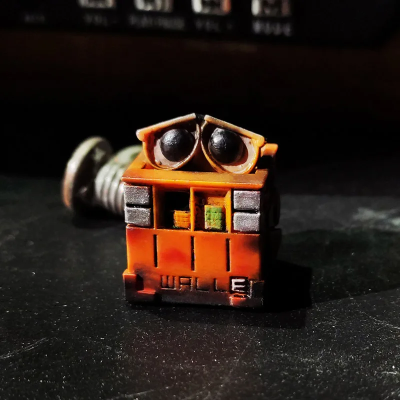 

Индивидуальные персонализированные Мультяшные клавиши ручной работы для мусорного робота, клавиши MX, переключатели, механическая клавиатура