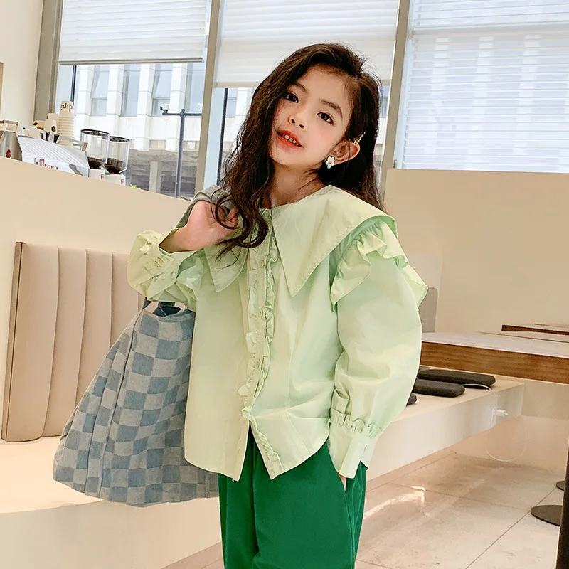 

Рубашка хлопковая с длинным рукавом, на возраст 8-10 лет