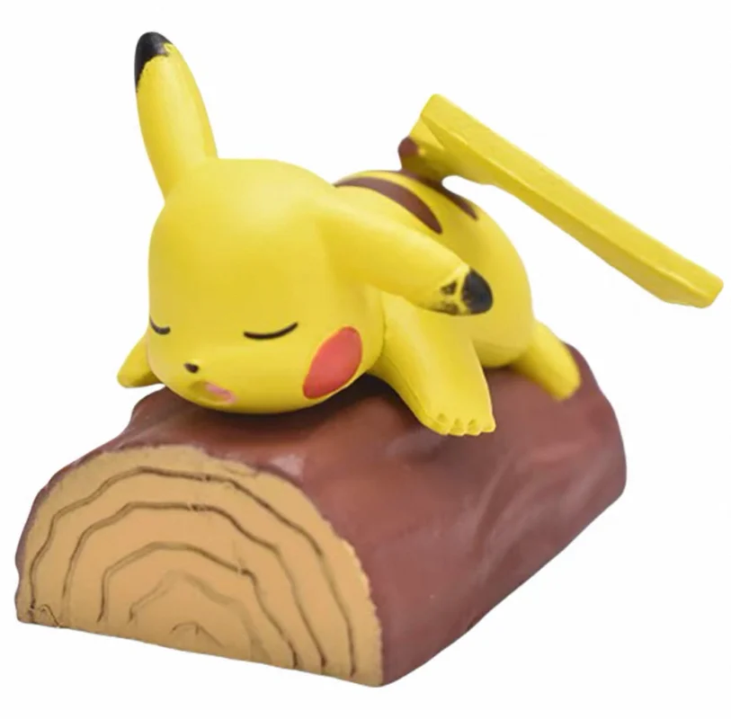 Фото Коллекционная мини-фигурка Tomy T-Arts Gashapon Pkm 5 Types Snorlax Munchlax: Спящий друг, милый сувенир, украшение для стола, игрушка, подарок. В наличии. №5